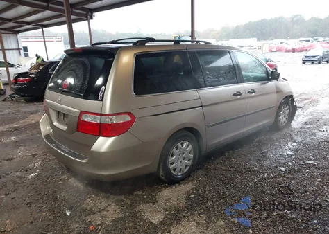2006 Honda Odyssey Lx from USA, damaged, VIN 5FNRL38256B106136